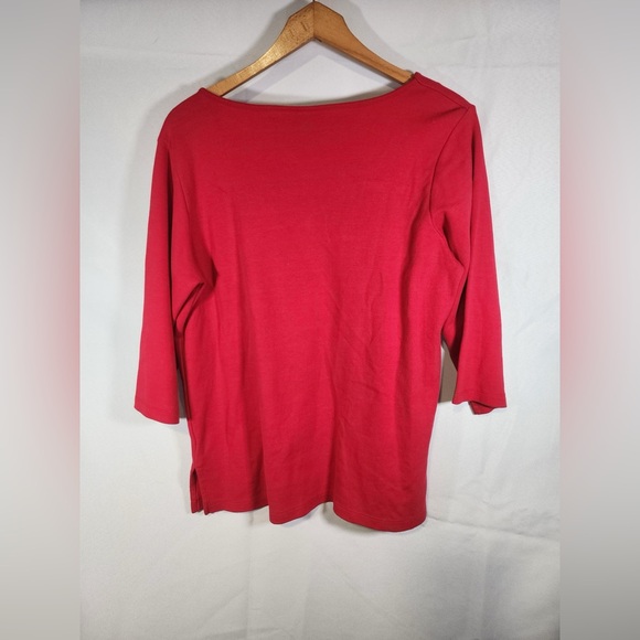 Bob Mackie Wearable Art Blouse Size Medium - Picture 3 of 4